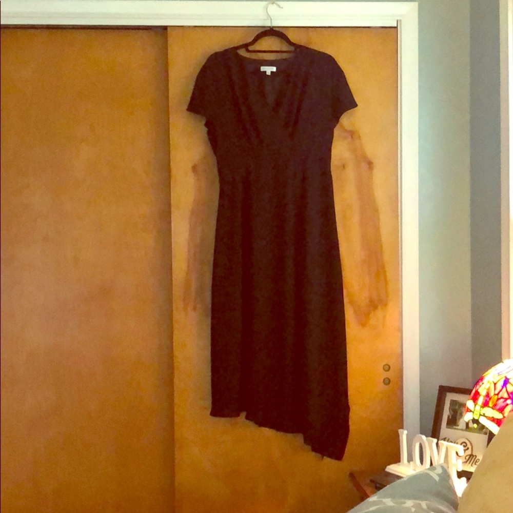 Black target maxi dress